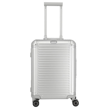 Travelite Next - 4-Rollen-Kabinentrolley S 55 cm (silber)