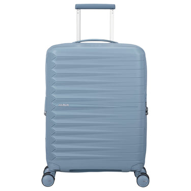 American Tourister Selection Fastforward - 4-Rollen-Kabinentrolley 55 cm erw. (blau)