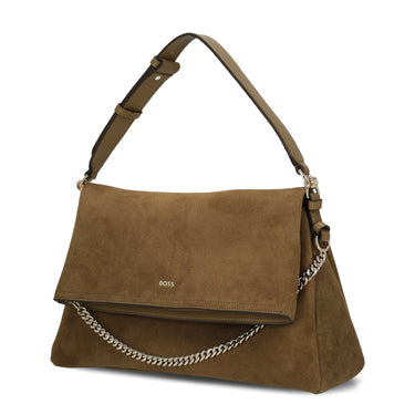 BOSS Women Yelena Shoulder Bag - Sac bandoulière 38 cm (medium beige)