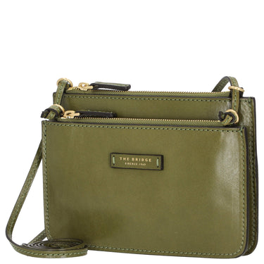 The Bridge Rustici - Sacoche 21 cm (verde fico)