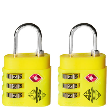 FPM Milano Accessories Padlocks - Lucchetti TSA (Paar) (laser lemon)