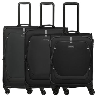 Travelite Umbria - 4-Wheel Trolley Set 3 pcs. (black)
